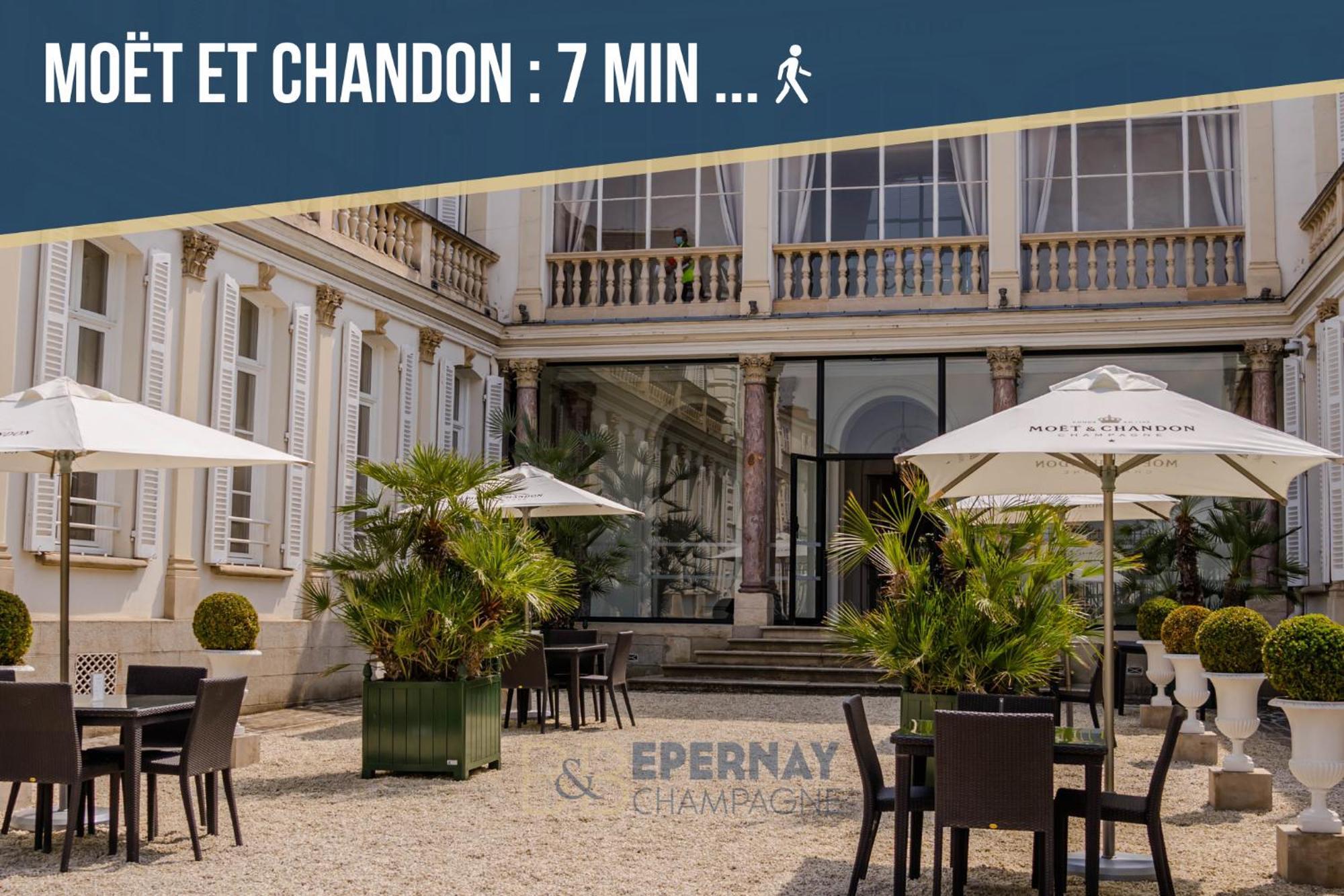 Studio 86 - Climatisation & Proche Centre-Ville- 2 Personnes - Bnb Epernay Exterior photo